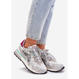Zapatillas deportivas para mujeres D.Franklin DFSH378006 Plata 1