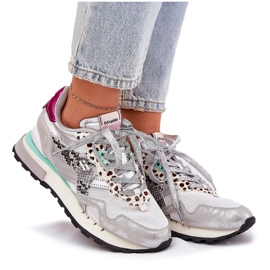 Zapatillas deportivas para mujeres D.Franklin DFSH378006 Plata 11