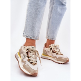 Zapatillas deportivas para mujeres D.Franklin DFSH378006 Oro dorado 2
