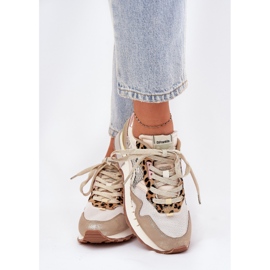 Zapatillas deportivas para mujeres D.Franklin DFSH378006 Oro dorado 3