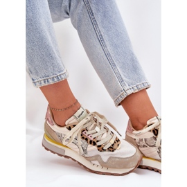 Zapatillas deportivas para mujeres D.Franklin DFSH378006 Oro dorado 8