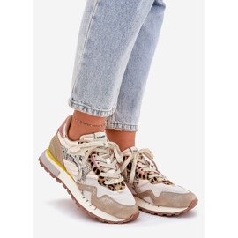 Zapatillas deportivas para mujeres D.Franklin DFSH378006 Oro dorado 1
