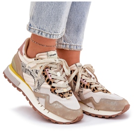 Zapatillas deportivas para mujeres D.Franklin DFSH378006 Oro dorado 10