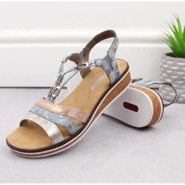 Sandalias cómodas Rieker W RKR664 multicolor 14