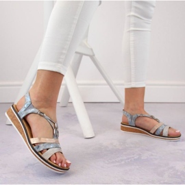 Sandalias cómodas Rieker W RKR664 multicolor 16