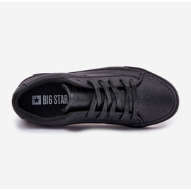 Classic de zapatillas de cuero con bajo ECO para hombres Big Star NN174252 Negro 1 Classic de zapatillas de cuero con bajo ECO para hombres Big Star NN174252 Negro 1