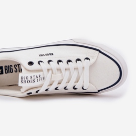 Big Star nn174017 zapatillas bajas para hombres blanco 6