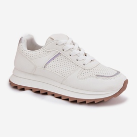 Deportivas Mujer Plataforma Blancas blanco 5