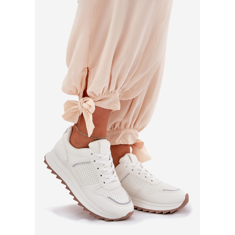 Deportivas Mujer Plataforma Blancas blanco 1