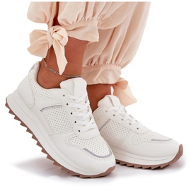 Deportivas Mujer Plataforma Blancas blanco 11