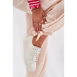 Zapatillas de deporte femenino en la plataforma con eco cuero big star rr274a297 beige ligero 6
