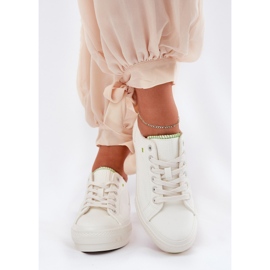 Zapatillas de deporte femeninas en plataforma con eco cuero big star rr274a295 blanco 3