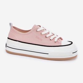Big Star Star Nn274207 Femenino de zapatillas de zapatillas de zapatillas rosado 6