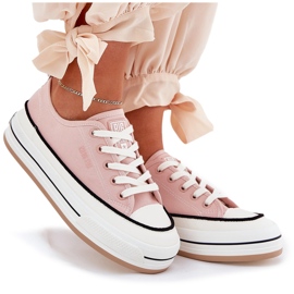 Big Star Star Nn274207 Femenino de zapatillas de zapatillas de zapatillas rosado 12