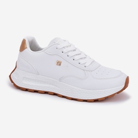 Zapatos deportivos femeninos livianos Big Star RR274629 Hi-Polish White System blanco 11