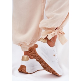 Zapatos deportivos femeninos livianos Big Star RR274629 Hi-Polish White System blanco 13