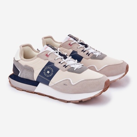 Big Star Zapatillas de ante para hombres en la plataforma de sistema de sistema de alta polvo RR174471 del sistema de alta polla gris 1