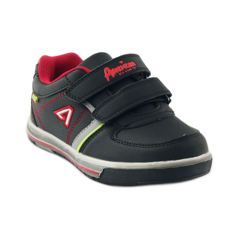 American Club Deportivas ADI con velcro Americana CA51 rojo verde gris negro 1 American Club Deportivas ADI con velcro Americana CA51 rojo verde gris negro 1
