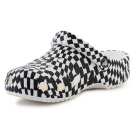 Crocs Classic Warped Checker Clog 211007-103 blanco 3