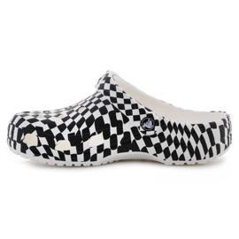 Crocs Classic Warped Checker Clog 211007-103 blanco 4
