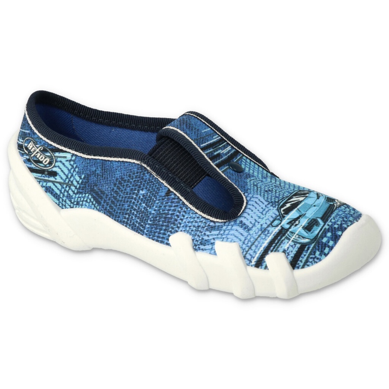Zapatillas para niños Befado 290x270 Blue-cubo azul 1