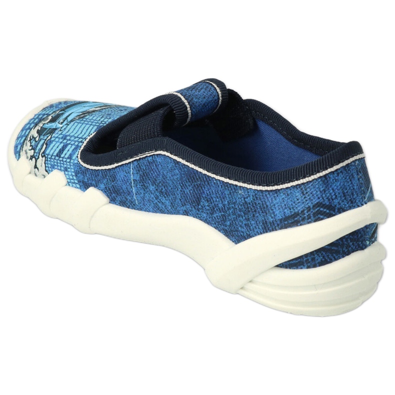 Zapatillas para niños Befado 290x270 Blue-cubo azul 3