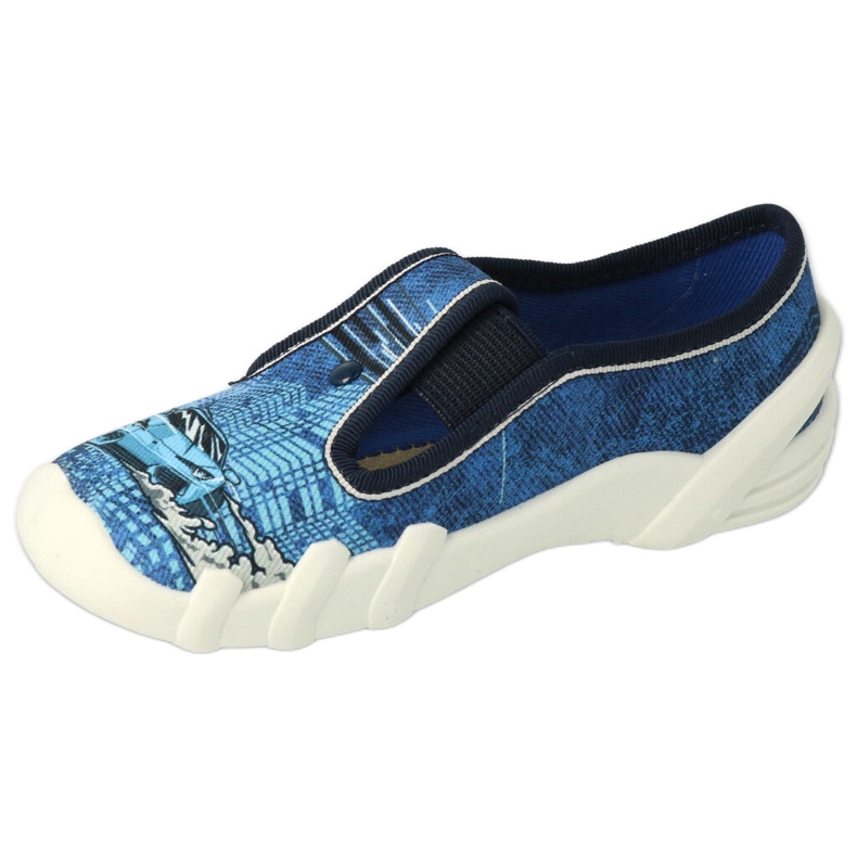 Zapatillas para niños Befado 290x270 Blue-cubo azul 4