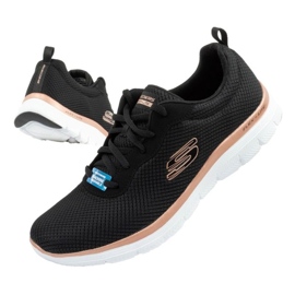 Zapatos Skechers Flex Appeal 4.0 Brillant View 149303/BKRG negro 1