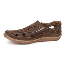Olivier Airy Skimmed Men's Shoes 204L Dark Brown marrón 1