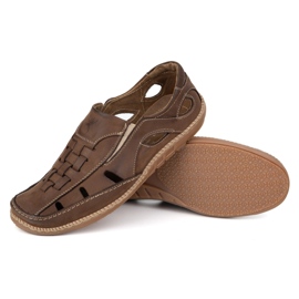 Olivier Airy Skimmed Men's Shoes 204L Dark Brown marrón 3