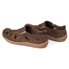 Olivier Airy Skimmed Men's Shoes 204L Dark Brown marrón 4