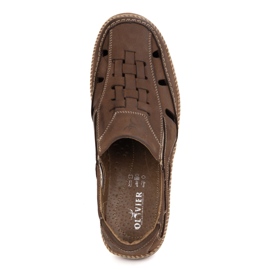 Olivier Airy Skimmed Men's Shoes 204L Dark Brown marrón 5