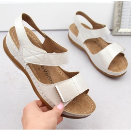 Sandalias cómodas eVento W EVE223F, plateado 1