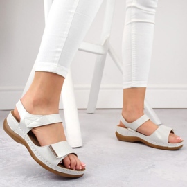 Sandalias cómodas eVento W EVE223F, plateado 4