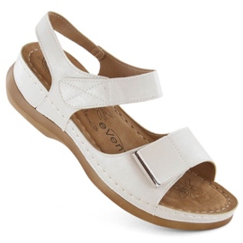 Sandalias cómodas eVento W EVE223F, plateado 7