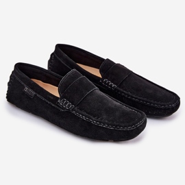 Big Star RR174049 Hombres de gamuza para hombres negro 3