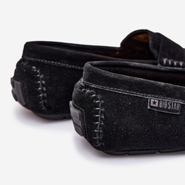 Big Star RR174049 Hombres de gamuza para hombres negro 5