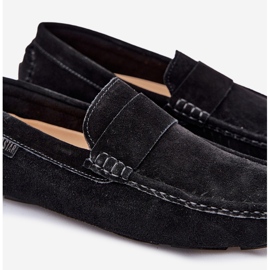 Big Star RR174049 Hombres de gamuza para hombres negro 6