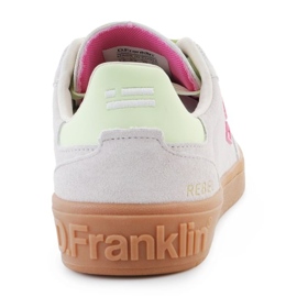D.Franklin D. Franklin Rebel Bandera básica DFSH387005-Offw Zapatos blanco 5