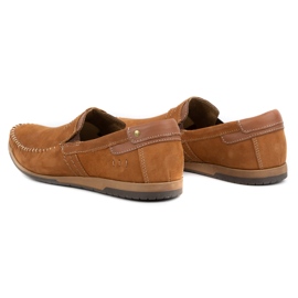 KOMODO Mocasines piel hombre 876 camel marrón 6