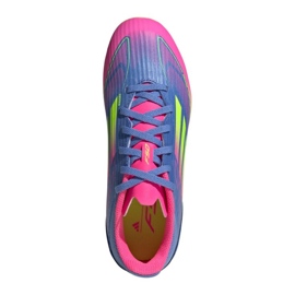 Adidas F50 League FG/MG IE3746 Zapatos de fútbol azul 3