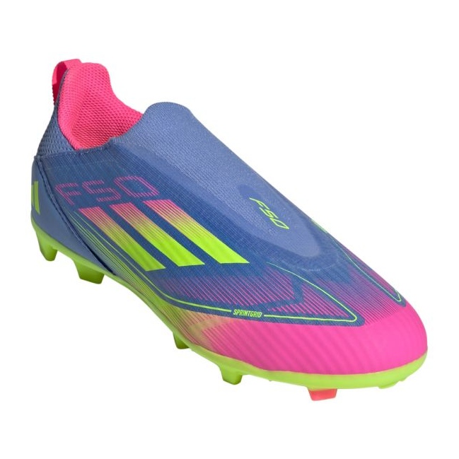 Adidas F50 League LL FG/MG IE3742 Zapatos de fútbol azul 1