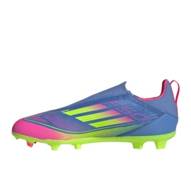 Adidas F50 League LL FG/MG IE3742 Zapatos de fútbol azul 4