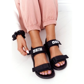 Sandalias deportivas de mujer Big Star HH274A024 Negro 4