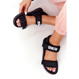 Sandalias deportivas de mujer Big Star HH274A024 Negro 5