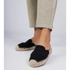 Zapatillas de aparte de mujeres negras negro 2