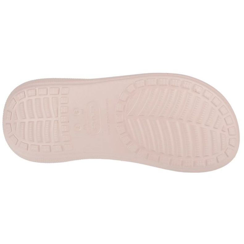 Crocs Crush Sandal 207670-6ur Flip-Flops rosado 3 Crocs Crush Sandal 207670-6ur Flip-Flops rosado 3