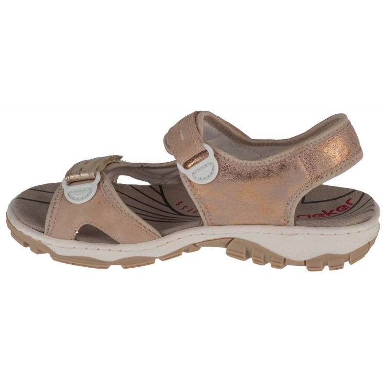 Sandalias Rieker Sandals 68866-31 rosado 1