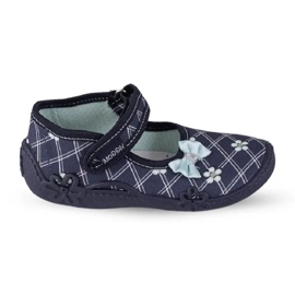 Pantuflas niña Viggami estampado Emma azul 3