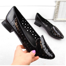 M.Daszyński W SAN31A zapatos de charol negro 9
